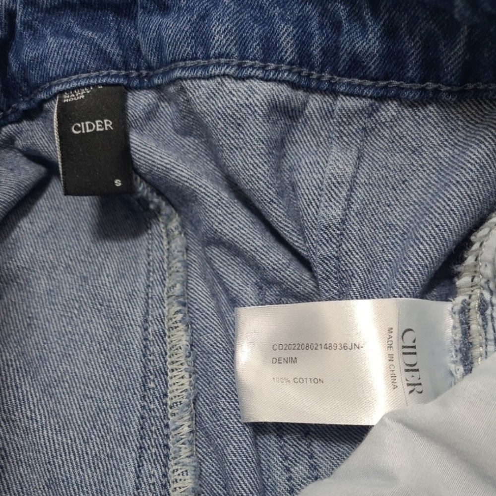Cider Denim High Waist Wide Leg Jeans Size Small - Picture 5 of 16